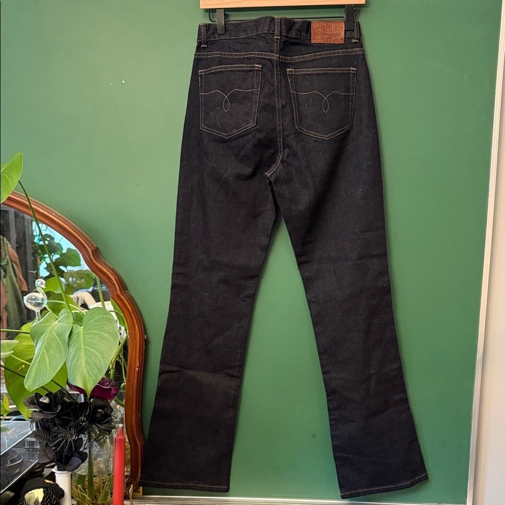 Lauren Ralph Lauren Dark Classic Bootcut Womens 4 Jeans Preppy - Picture 7 of 7